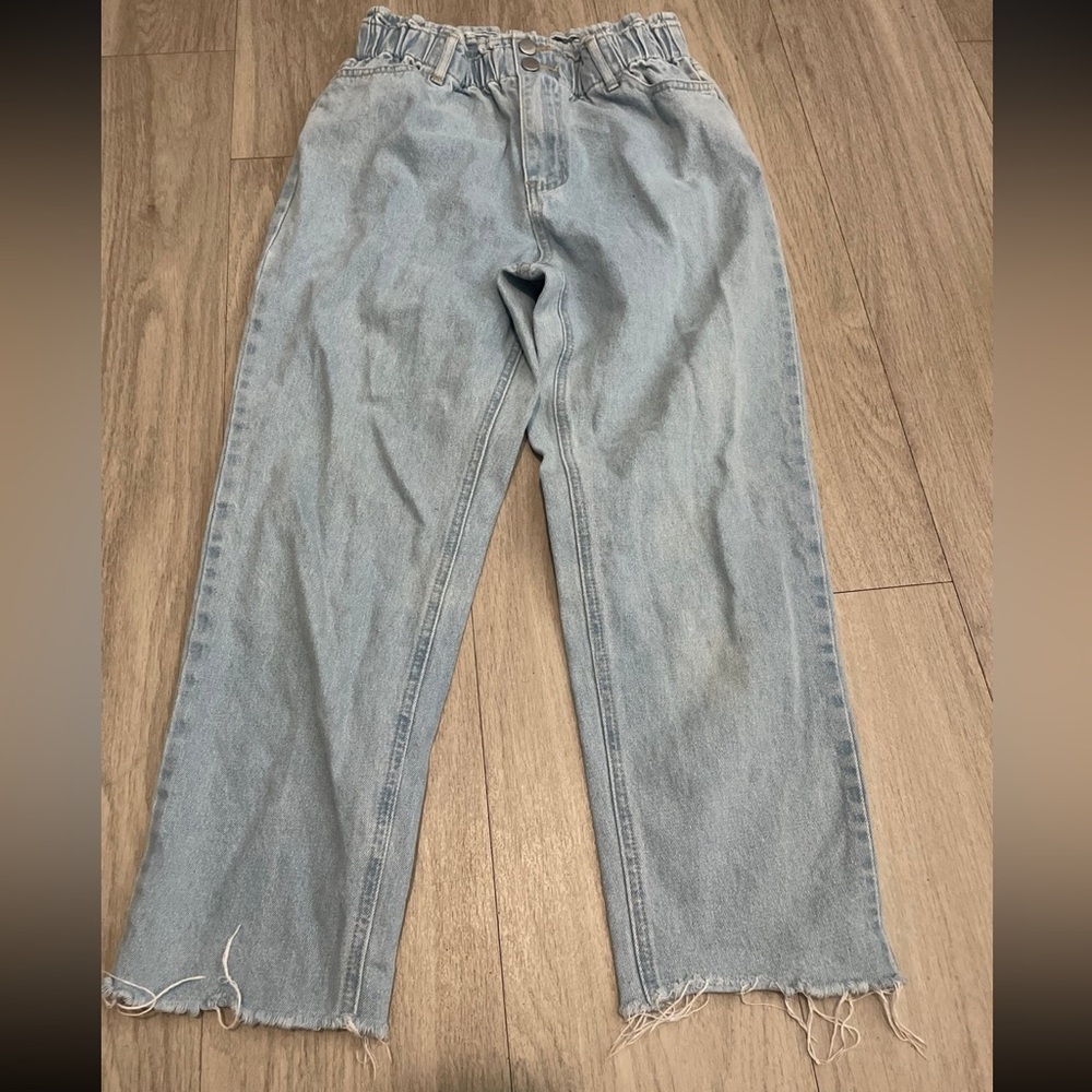 Le Lis Light Blue Straight Leg Jeans